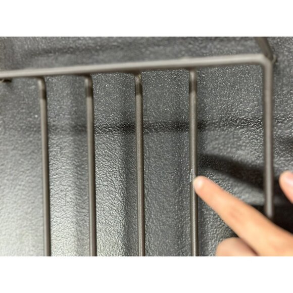 Longaberger Wrought Iron 2-Tier Shelf Removable Wood Top - Baker's Rack Style - Picture 4 of 6